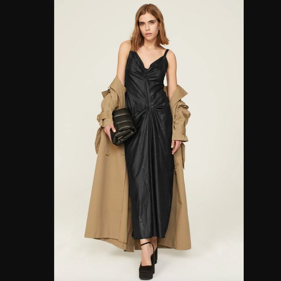 Maison Margiela Black Slip Dress